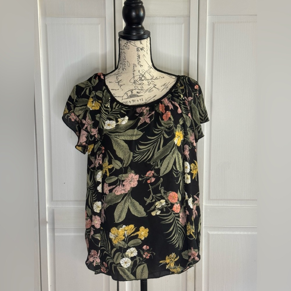 Philosophy Multicolor Floral Blouse